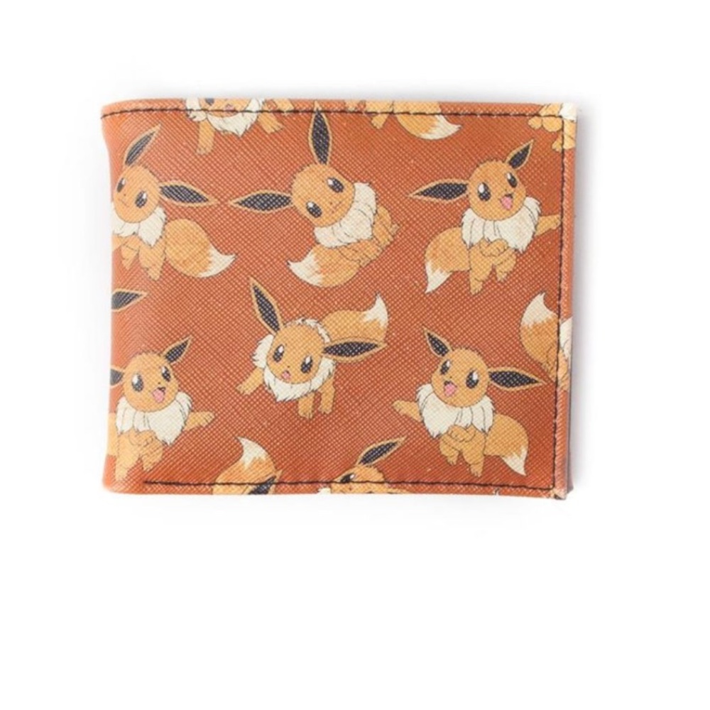 Pokemon Evee Faux Leather Flip Wallet